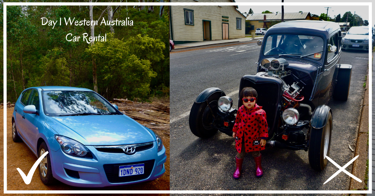 Day 1 Western Australia - Car Rental